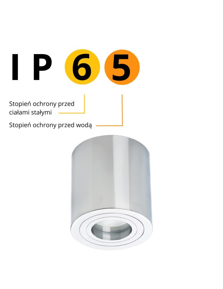Light Prestige Faro XL oprawa natynkowa chrom GU10 chrom LP-1464/1SM XL CH Light Prestige Faro XL oprawa natynkowa chrom GU10 chrom LP-1464/1SM XL CH