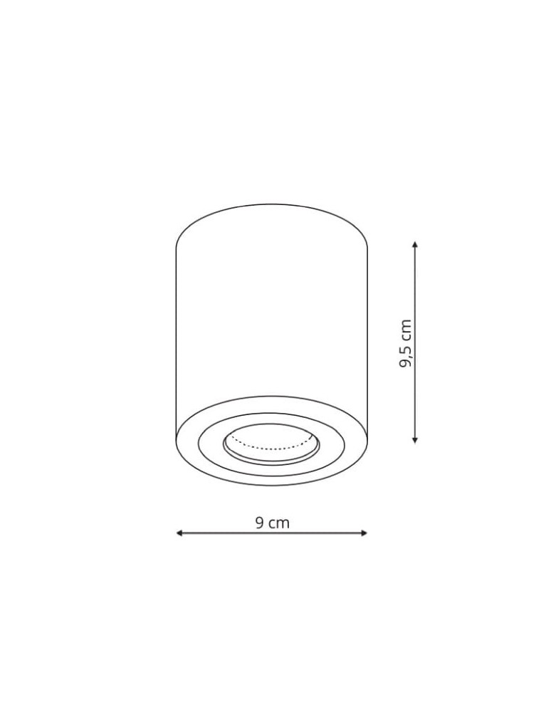 Light Prestige Faro XL oprawa natynkowa chrom GU10 chrom LP-1464/1SM XL CH Light Prestige Faro XL oprawa natynkowa chrom GU10 chrom LP-1464/1SM XL CH