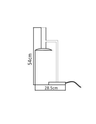 Light Prestige HAT biurkowa biała LED biały LP-1661/1T WH - produkt 2