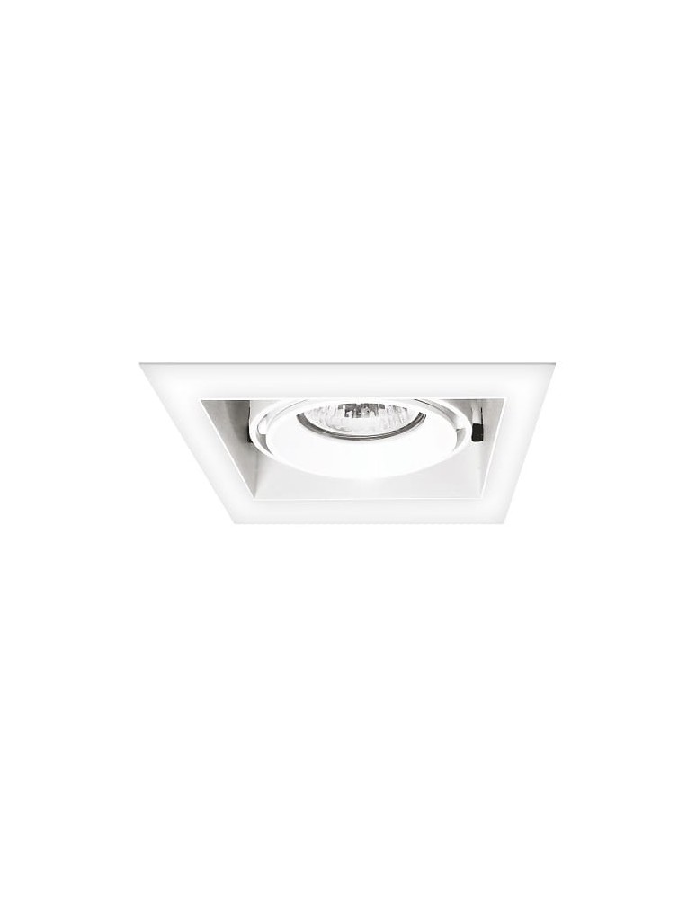Light Prestige Oczko Merano 1xGU10 podtynkowe z ramką LP-2790/1RS WH frame