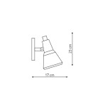 Kinkiety regulowane - Light Prestige Auletta E14 1x40W miedziany LP-507/1W - product 2