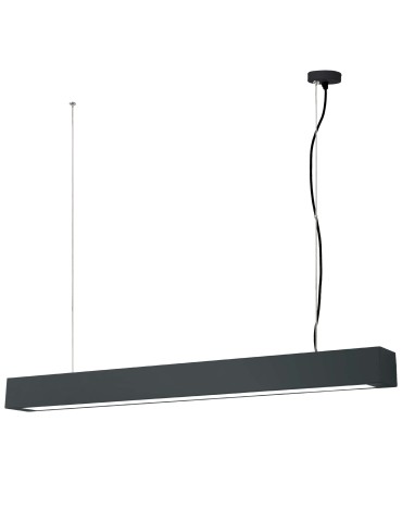 Light Prestige Lampa wisząca Ibros duża 24W CCT IP20 1xLED czarna LP-7001/1P 20 BK-93 24 CCT