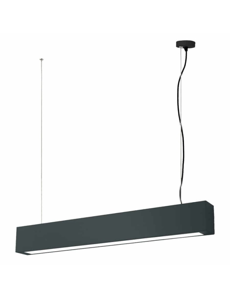 Light Prestige Lampa wisząca Ibros średnia 18W CCT IP20 1xLED czarna LP-7001/1P 20 BK-63 18 CCT