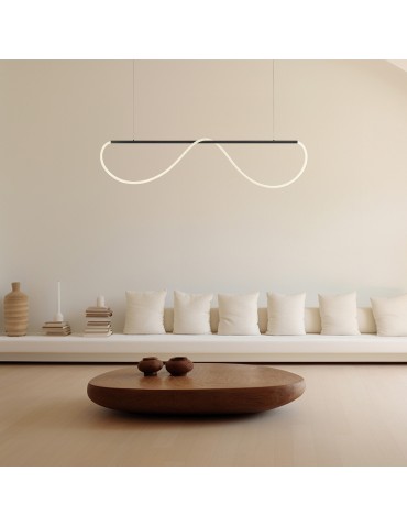 Light Prestige Lampa wisząca Meleca S 1xLED LP-2345/1P S BK - produkt 2