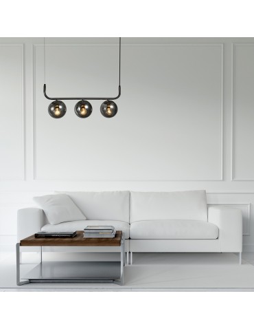 Light Prestige Lampa wisząca Alisa grafitowa 3xE14 LP-005/3L grafit - produkt 2