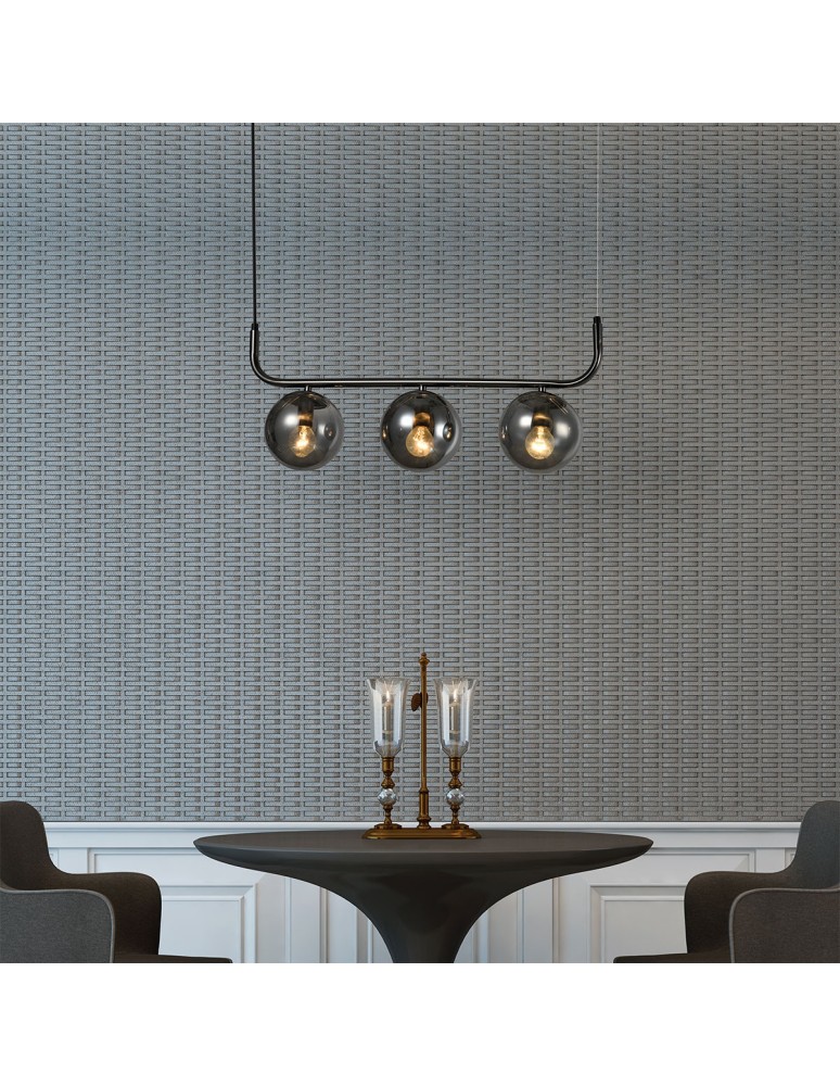 Light Prestige Lampa wisząca Alisa grafitowa 3xE14 LP-005/3L grafit