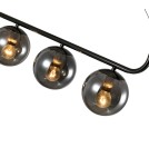Lampy wiszące kule - Light Prestige Lampa wisząca Alisa grafitowa 3xE14 LP-005/3L grafit - product 8
