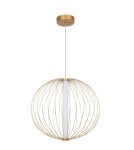 Lampy wiszące LED - Light Prestige Treviso wisząca duża złota LED złoty LP-798/1P L GD - product 1