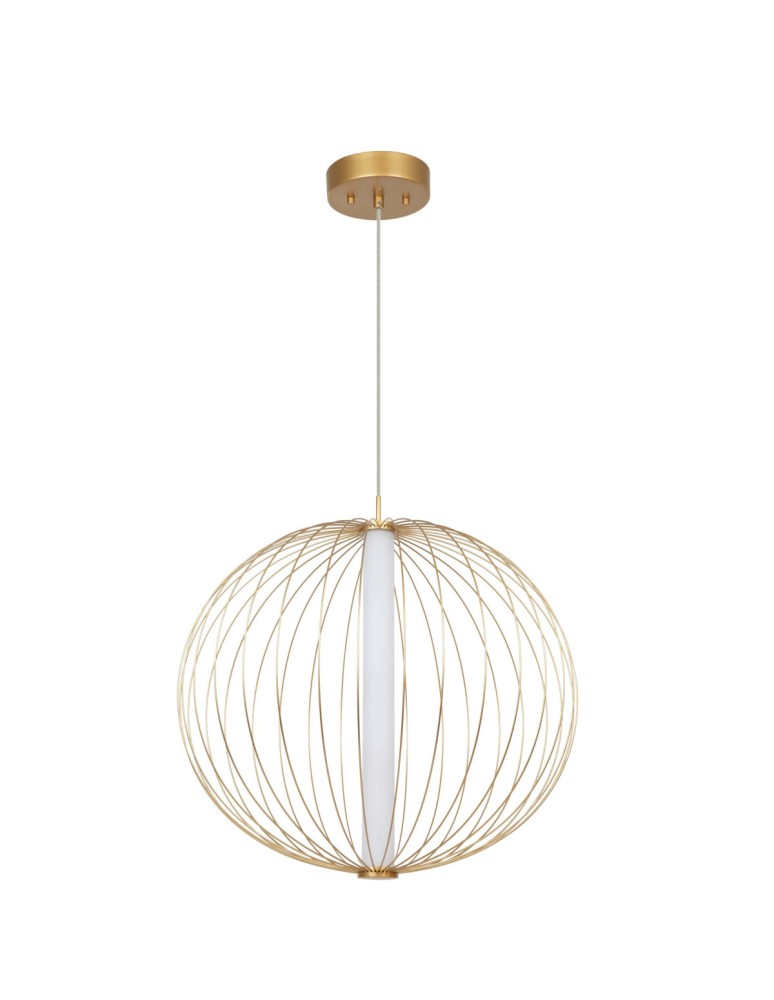 Light Prestige Treviso wisząca duża złota LED złoty LP-798/1P L GD