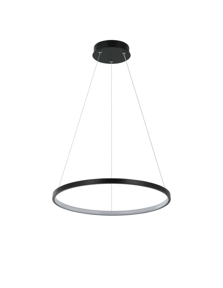 Light Prestige Lampa wisząca Ring mały CCT 1xLED czarny LP-909/1P S BK CCT