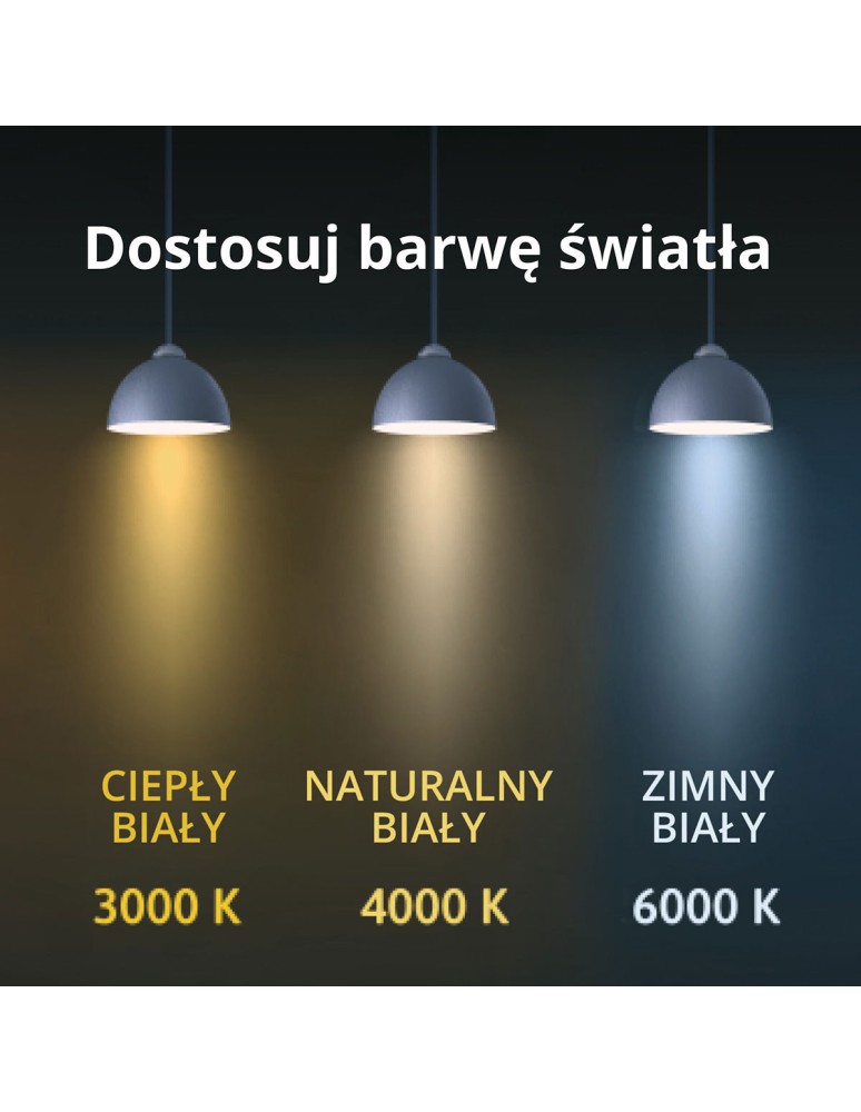 Light Prestige Lampa wisząca Ring duży CCT 1xLED czarny LP-909/1P L BK CCT Light Prestige Lampa wisząca Ring duży CCT 1xLED czarny LP-909/1P L BK CCT