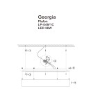 Light Prestige Plafon Georgia 1xLED biały LP-049/1C WH CCT Light Prestige Plafon Georgia 1xLED biały LP-049/1C WH CCT