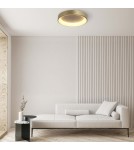 Lampy sufitowe nowoczesne - Light Prestige Georgia plafon złoty LED złoty LP-049/1C GD - product 2