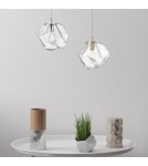 Lampy wiszące - Zuma Line ROCK 1xE27 Chrom P0488-01A-F4AC Wisząca - produkt 3