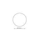 Light Prestige Plafon Platillo duży 1xLED złoty LP-8102/1C-18W GD CCT Light Prestige Plafon Platillo duży 1xLED złoty LP-8102/1C-18W GD CCT