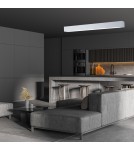 Kinkiety łazienkowe - Light Prestige Lampa sufitowa Ibros średnia CCT 1xLED biała IP44 LP-7001/1C WH-63 18 CCT - product 2