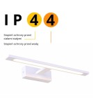 Light Prestige Kinkiet Isla średni CCT 1xLED biały IP44 GS-LWB-12W WH CCT Light Prestige Kinkiet Isla średni CCT 1xLED biały IP44 GS-LWB-12W WH CCT