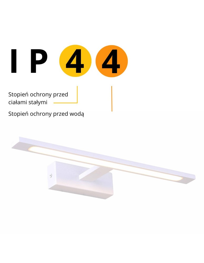 Light Prestige Kinkiet Isla średni CCT 1xLED biały IP44 GS-LWB-12W WH CCT Light Prestige Kinkiet Isla średni CCT 1xLED biały IP44 GS-LWB-12W WH CCT