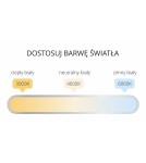 Light Prestige Isla kinkiet biały duży z IP44 4000K LED biały GS-LWB-20W WH Light Prestige Isla kinkiet biały duży z IP44 4000K LED biały GS-LWB-20W WH