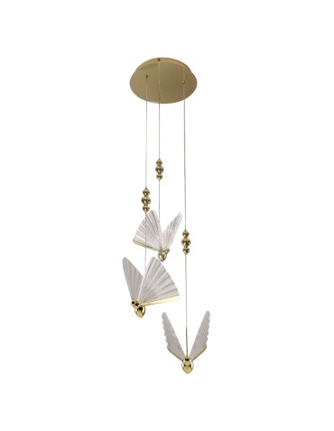 Light Prestige Lampa wisząca Mariposa 3xLED CCT LP-1715/3P