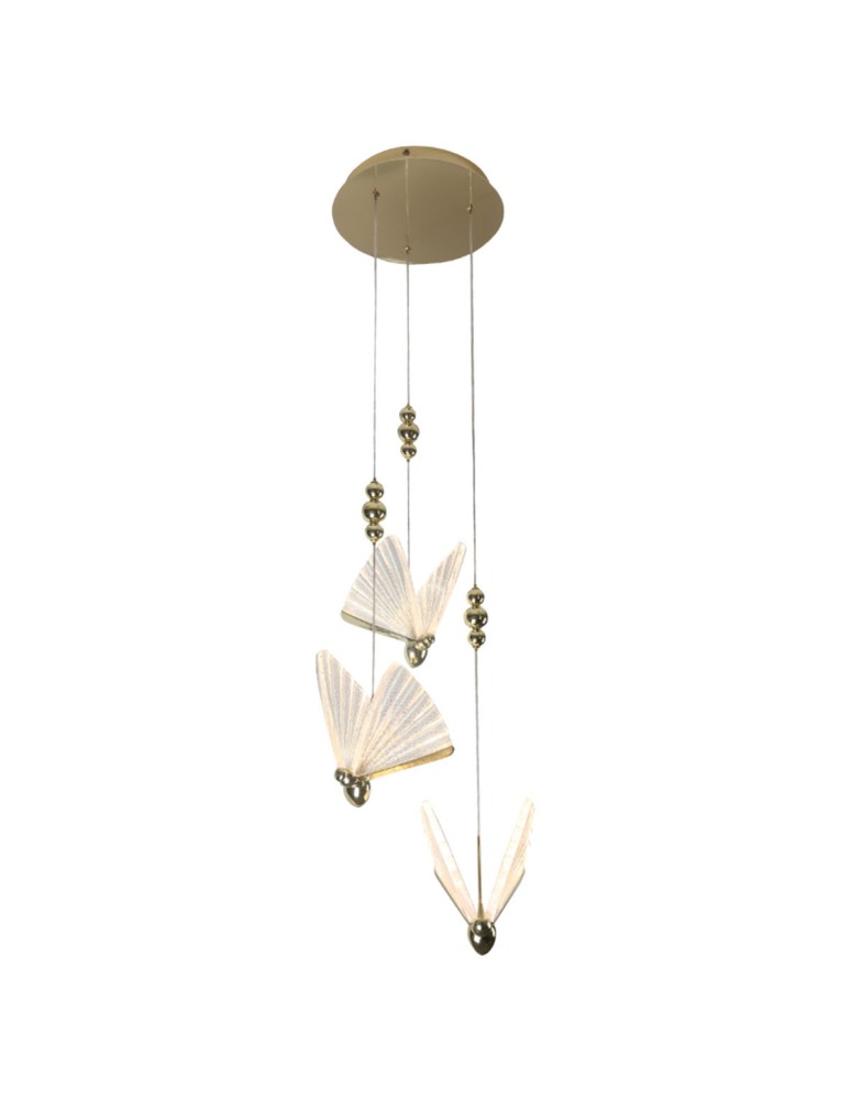 Light Prestige Lampa wisząca Mariposa 3xLED CCT LP-1715/3P