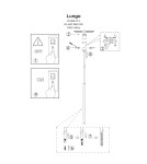 Light Prestige Lampa wisząca Lungo 1xG9 LP-894/1P RED Light Prestige Lampa wisząca Lungo 1xG9 LP-894/1P RED