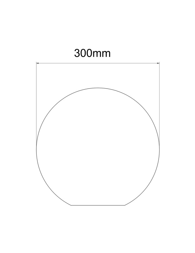 Light Prestige Lampa ogrodowa Gaja 30 cm 1xE27 LP-JH-1095-300 Light Prestige Lampa ogrodowa Gaja 30 cm 1xE27 LP-JH-1095-300