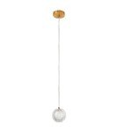 Lampy wiszące kule - Light Prestige Lampa wisząca Diamond 1 1xLED CCT złota LP-2202/1P GD - product 1