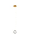Light Prestige Lampa wisząca Diamond 1 1xLED CCT złota LP-2202/1P GD
