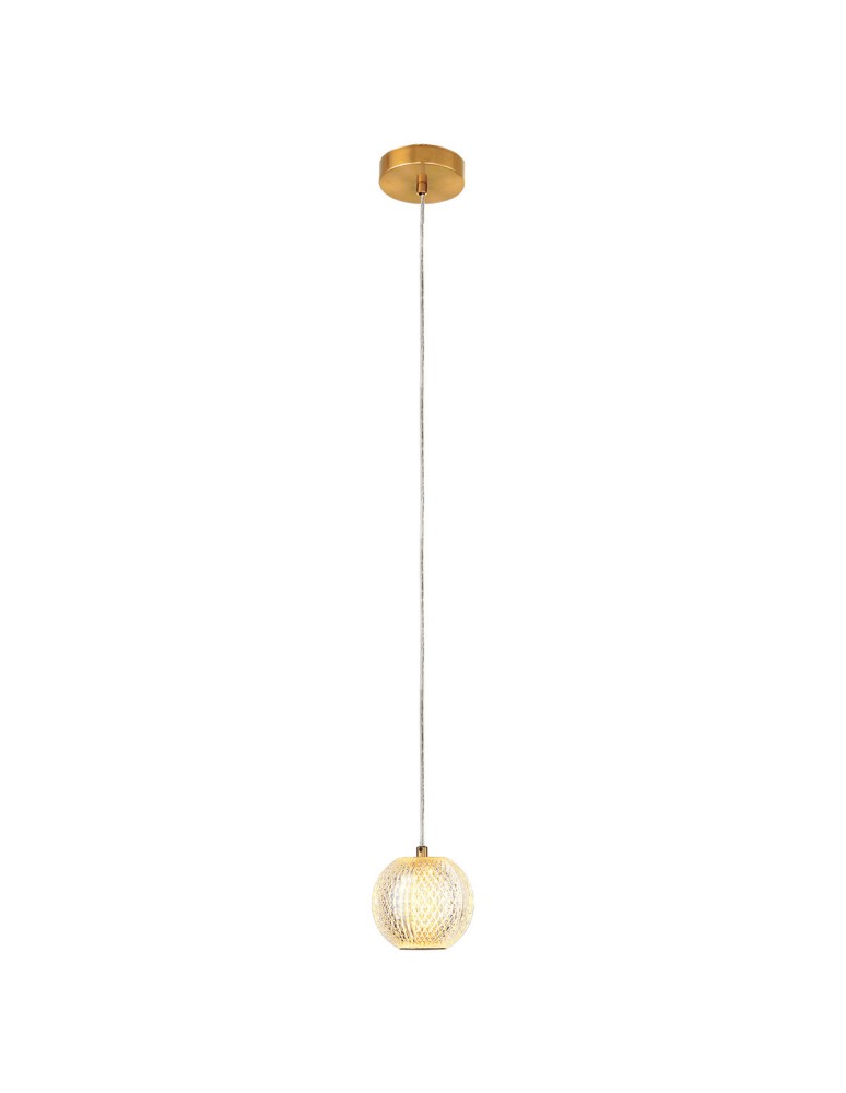 Light Prestige Lampa wisząca Diamond 1 1xLED CCT złota LP-2202/1P GD