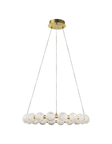 Light Prestige Lampa wisząca Diamond 18 18xLED CCT złota LP-2202/18P GD