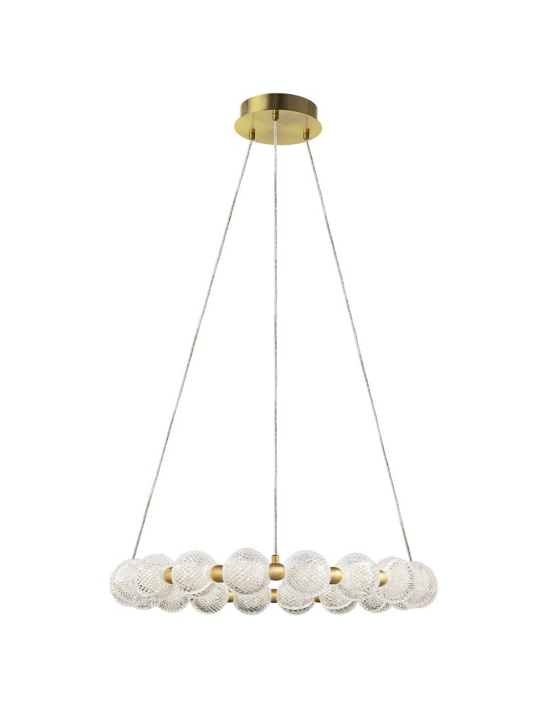 Light Prestige Lampa wisząca Diamond 18 18xLED CCT złota LP-2202/18P GD