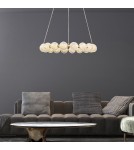 Lampy wiszące kule - Light Prestige Lampa wisząca Diamond 18 18xLED CCT złota LP-2202/18P GD - product 4