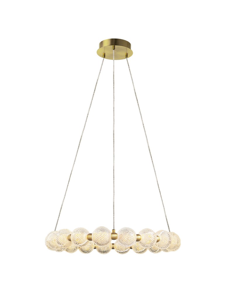 Light Prestige Lampa wisząca Diamond 18 18xLED CCT złota LP-2202/18P GD