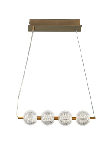 Light Prestige Lampa wisząca Diamond 4 4xLED CCT złota LP-2202/4L GD