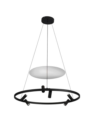 Light Prestige Lampa wisząca Almeria 6xLED czarna LP-907/1P BK