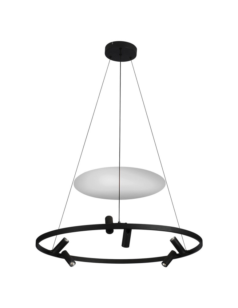 Light Prestige Lampa wisząca Almeria 6xLED czarna LP-907/1P BK