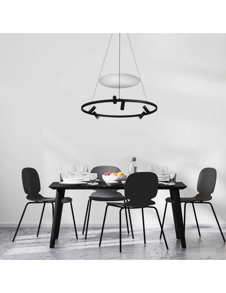 Light Prestige Lampa wisząca Almeria 6xLED czarna LP-907/1P BK Light Prestige Lampa wisząca Almeria 6xLED czarna LP-907/1P BK