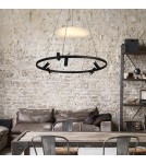 Light Prestige Lampa wisząca Almeria 6xLED czarna LP-907/1P BK Light Prestige Lampa wisząca Almeria 6xLED czarna LP-907/1P BK