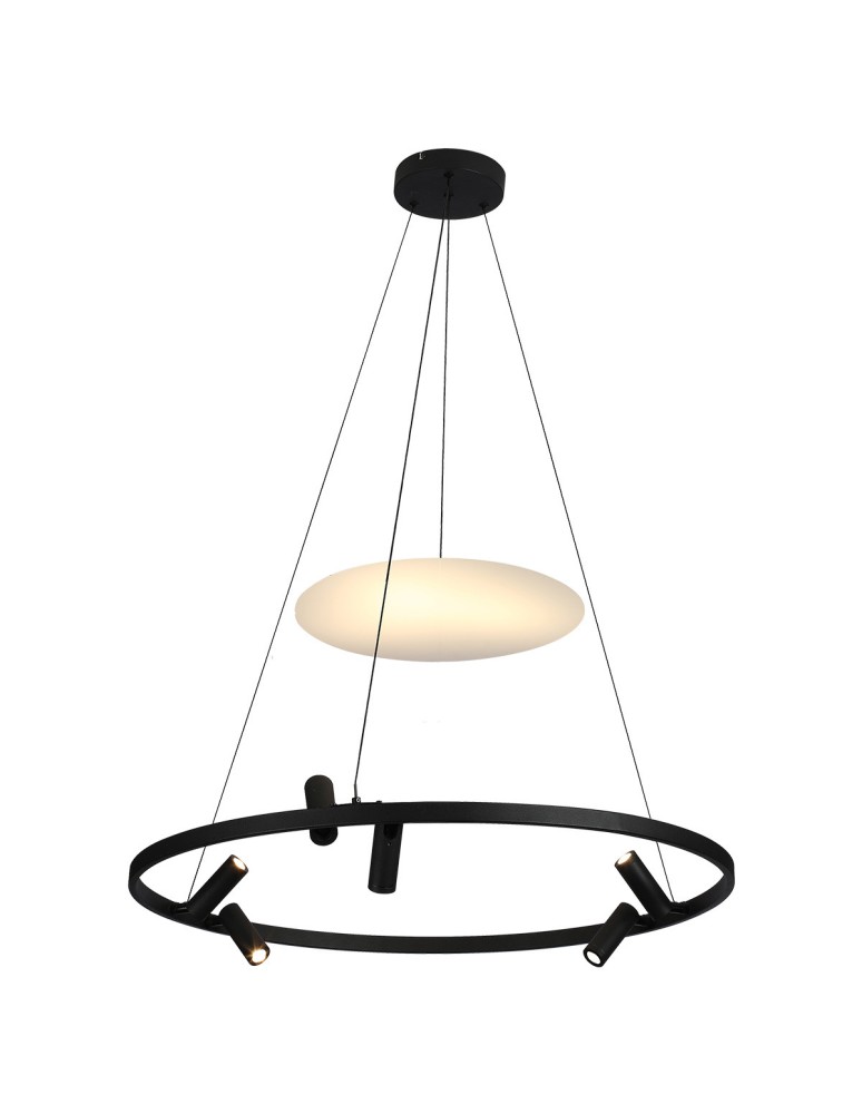 Light Prestige Lampa wisząca Almeria 6xLED czarna LP-907/1P BK Light Prestige Lampa wisząca Almeria 6xLED czarna LP-907/1P BK