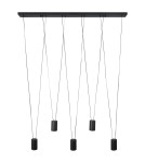 Light Prestige Lampa wisząca Toledo 5xGU10 czarna LP-432/5P BK Light Prestige Lampa wisząca Toledo 5xGU10 czarna LP-432/5P BK