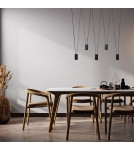 Light Prestige Lampa wisząca Toledo 5xGU10 czarna LP-432/5P BK Light Prestige Lampa wisząca Toledo 5xGU10 czarna LP-432/5P BK