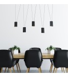Light Prestige Lampa wisząca Toledo 5xGU10 czarna LP-432/5P BK Light Prestige Lampa wisząca Toledo 5xGU10 czarna LP-432/5P BK