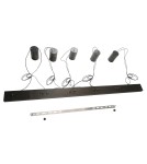 Light Prestige Lampa wisząca Toledo 5xGU10 czarna LP-432/5P BK Light Prestige Lampa wisząca Toledo 5xGU10 czarna LP-432/5P BK