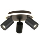Light Prestige Plafon Parma 3xGU10 + 1xLED CCT czarna LP-0612/3C Round BK Light Prestige Plafon Parma 3xGU10 + 1xLED CCT czarna LP-0612/3C Round BK