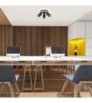 Light Prestige Plafon Parma 3xGU10 + 1xLED CCT czarna LP-0612/3C Round BK Light Prestige Plafon Parma 3xGU10 + 1xLED CCT czarna LP-0612/3C Round BK
