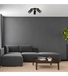 Light Prestige Plafon Parma 3xGU10 + 1xLED CCT czarna LP-0612/3C Round BK Light Prestige Plafon Parma 3xGU10 + 1xLED CCT czarna LP-0612/3C Round BK