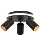 Light Prestige Plafon Parma 3xGU10 + 1xLED CCT czarna LP-0612/3C Round BK Light Prestige Plafon Parma 3xGU10 + 1xLED CCT czarna LP-0612/3C Round BK