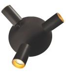 Light Prestige Plafon Parma 3xGU10 + 1xLED CCT czarna LP-0612/3C Round BK Light Prestige Plafon Parma 3xGU10 + 1xLED CCT czarna LP-0612/3C Round BK