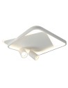 Light Prestige Plafon Parma 2 2xGU10 + 1xLED CCT biały kwadrat LP-0612/2C Square WH
